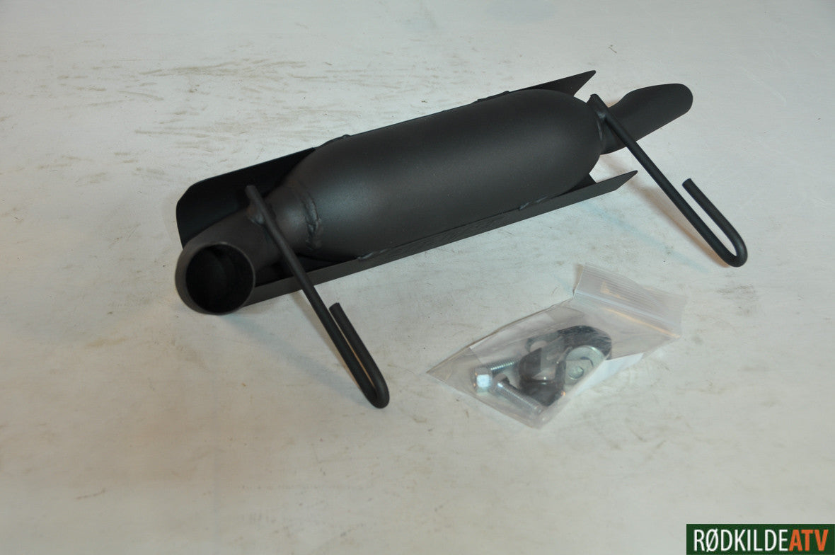 BT-2 Silent Rider ATV Lyddæmper til Honda TRX 500FM/FE Foreman 05-11 (ikke 2012 og frem) - Rødkilde ATV