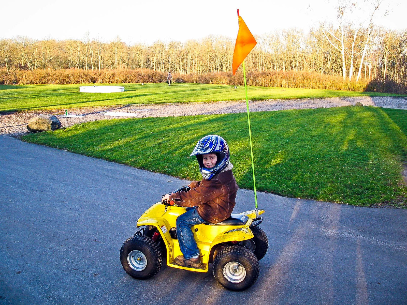 Sikkerhedsflag til ATV - Rødkilde ATV