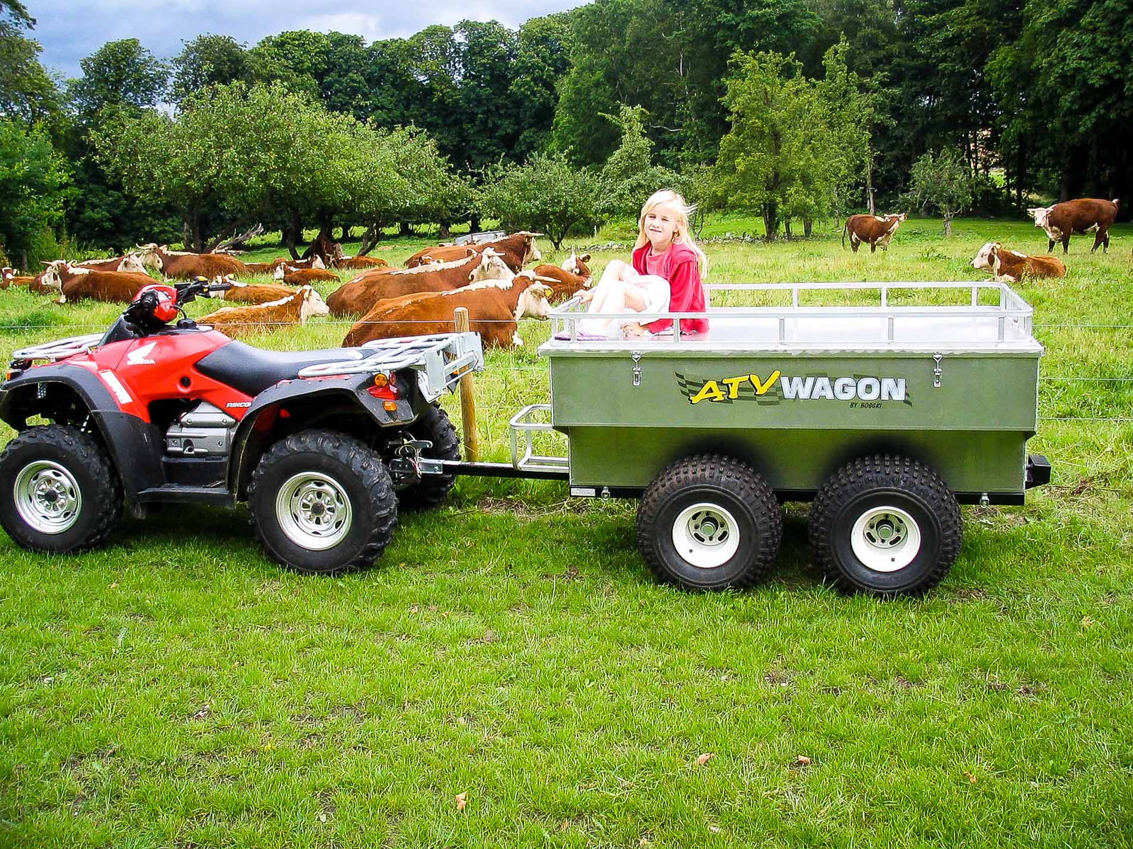 ATV Wagon Hunter 1600 - Rødkilde ATV