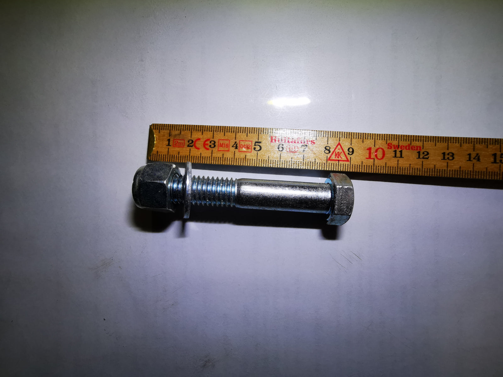 202061 - Kunz Bolt - Lodret bolt fastspænding bæreramme Rough Cut 1/2"-13 x 3" grade 5 bolt