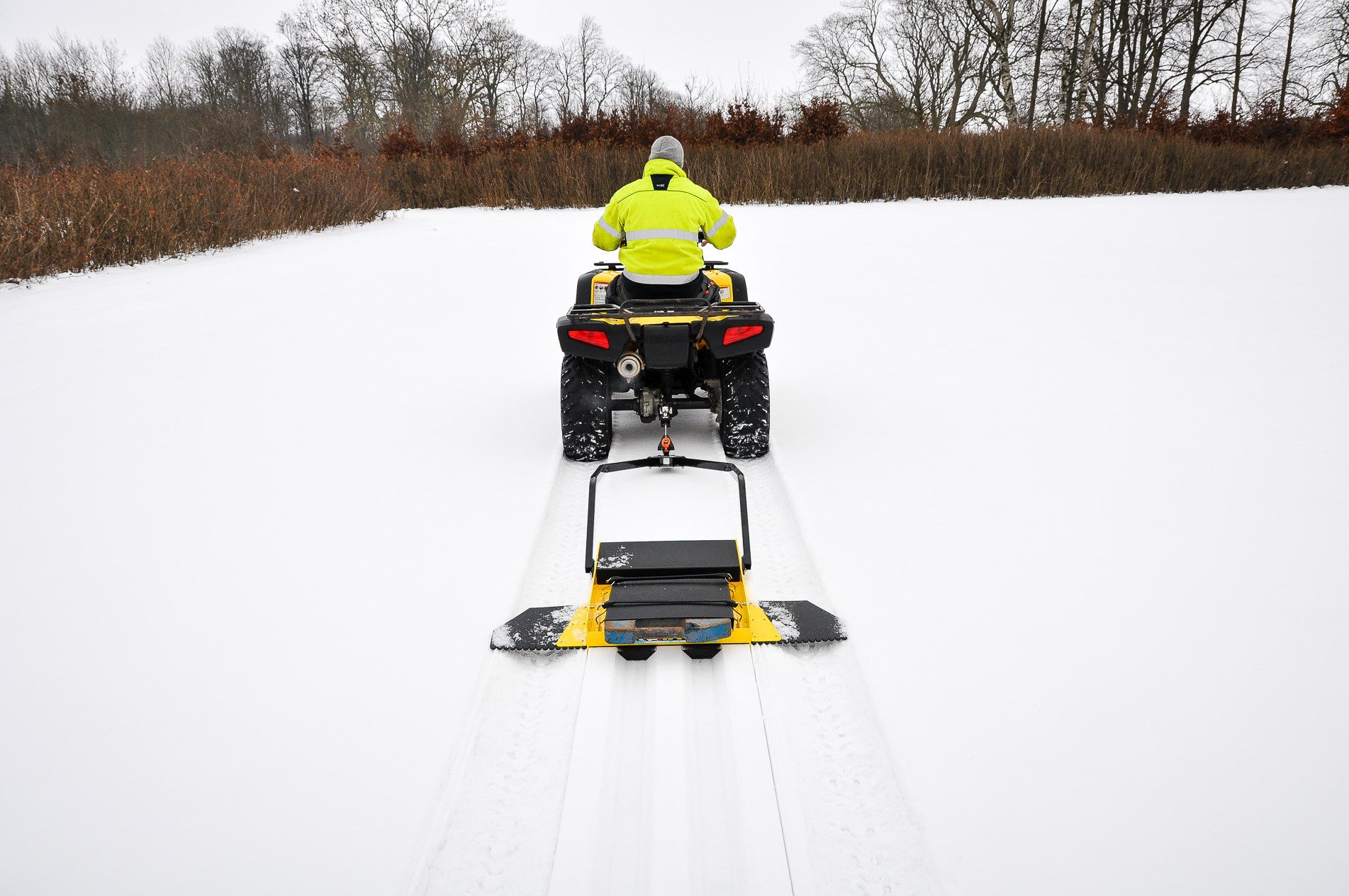 Snowgroomer langrendsspormaskine - Rødkilde ATV