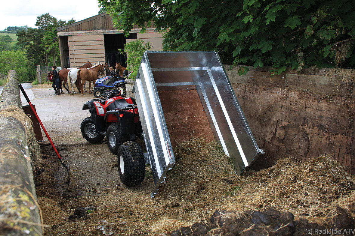 Logic tiptrailer med høje sider