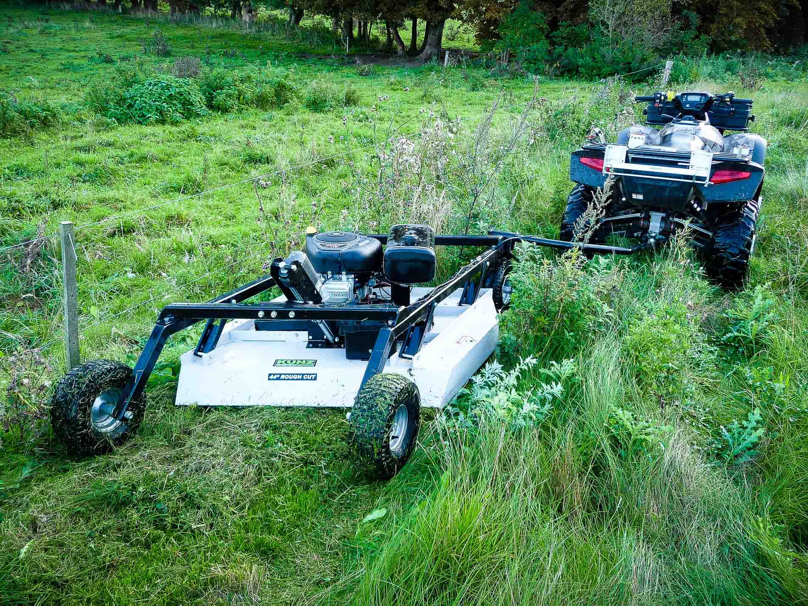 Kunz Rough Cut MR44 med el-løft - Rødkilde ATV