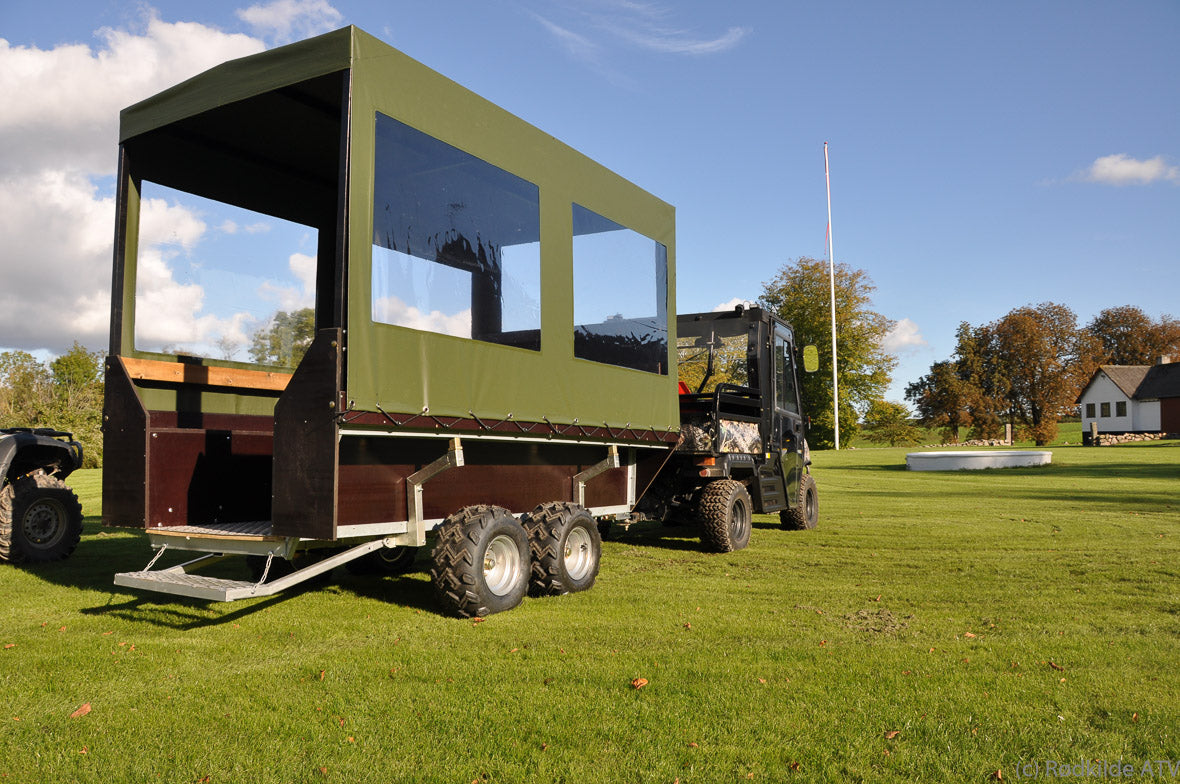 Rødkilde Jagtvogn UTV version (150cm bred)