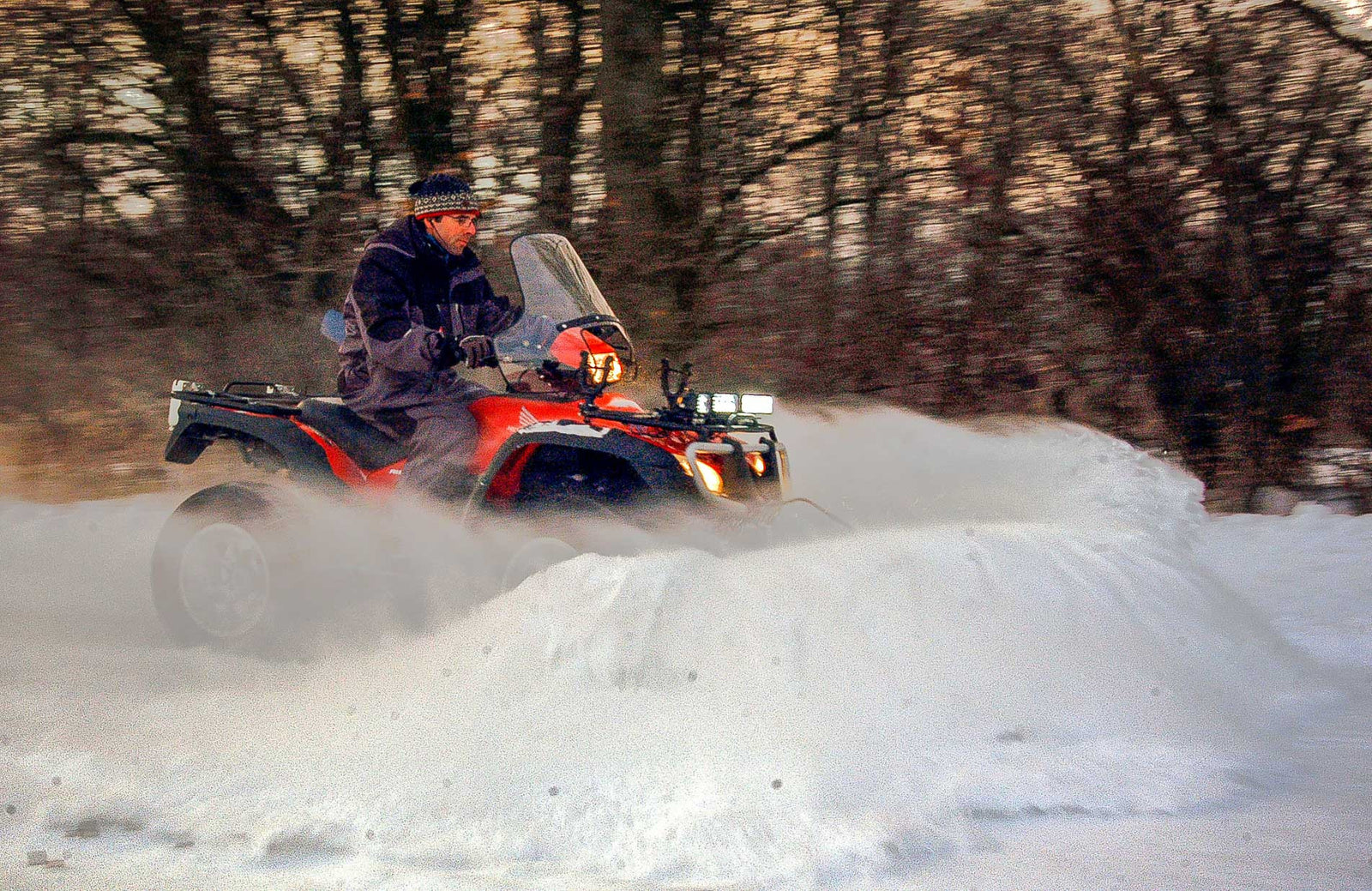 KFI Sneplov 152cm lige - Rødkilde ATV