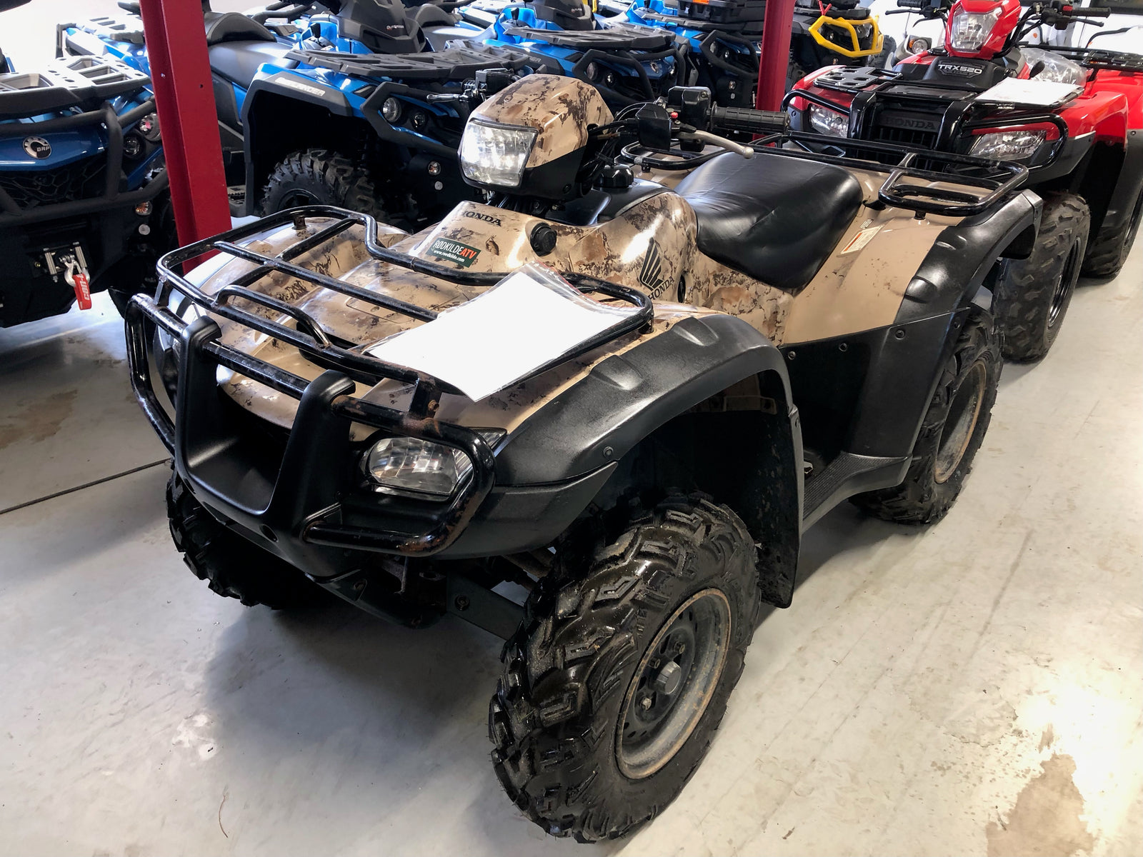 Honda TRX 500FE Foreman årg. 2009 brugt #0020