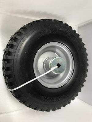 226015 - Kunz centered wheel assy (5,30/4.50 x 6,2 ply stud) MASSIVE DÆK (forhjul til Rough Cut MR55)