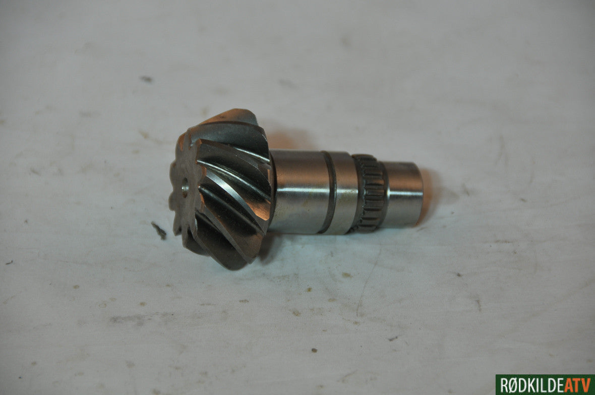 u3215-12411 - SHAFT, 10 BEVEL PINION - Rødkilde ATV